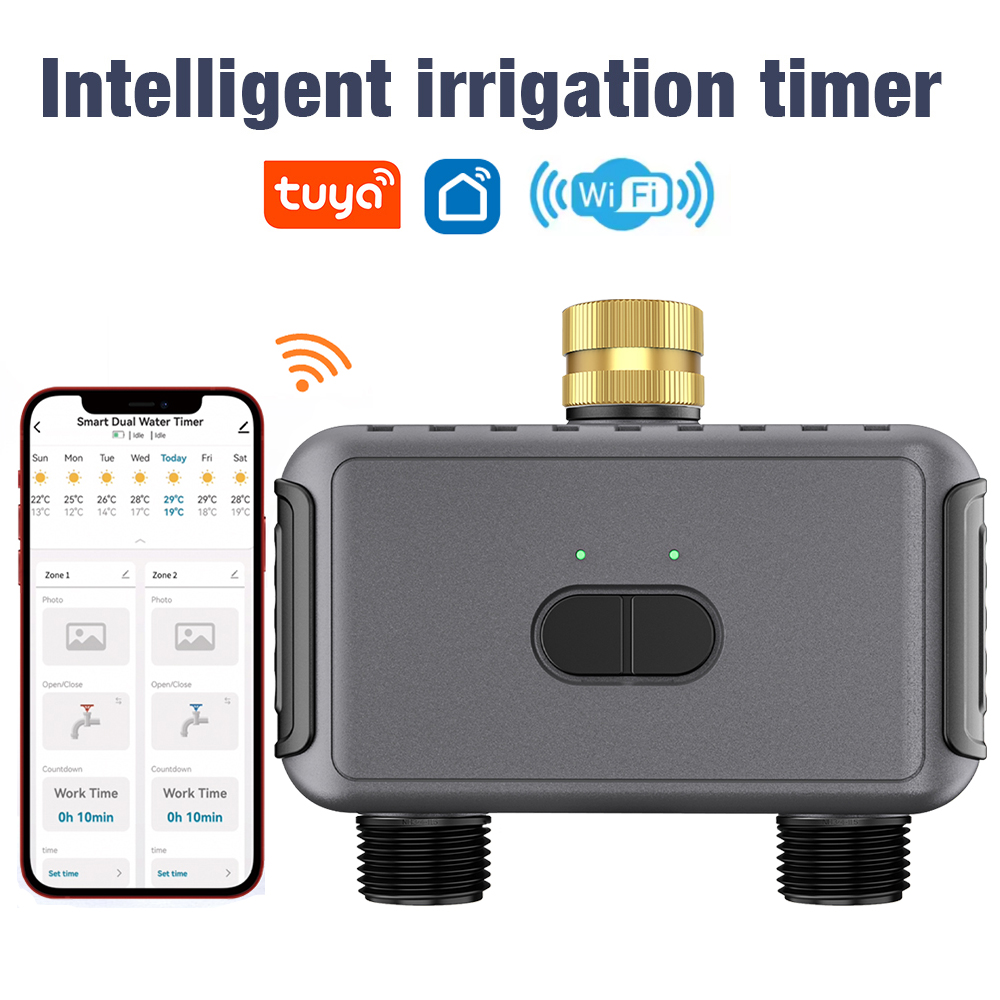Smart Garden Project - Timer Air Otomatis Wifi Selang Ganda