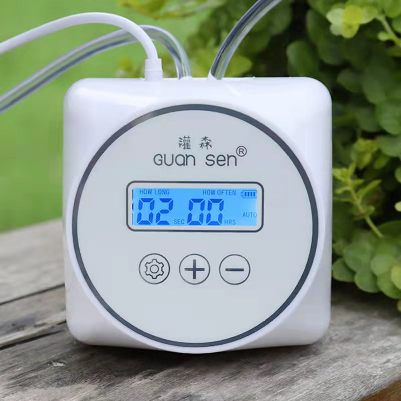 Smart Garden Project - Set pompa air irigasi tetes otomatis,