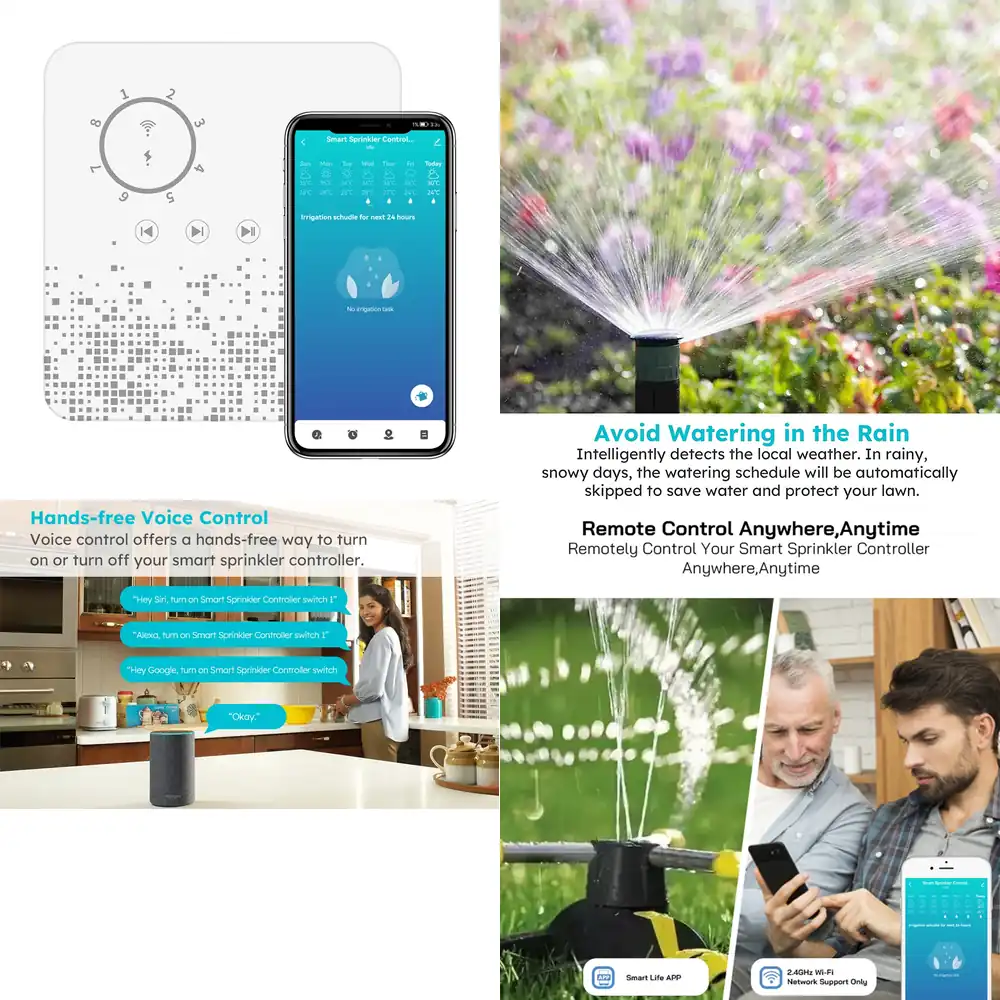 Smart Garden Zone - Qwinn 2026-Rehent Smart APP 8 Zona