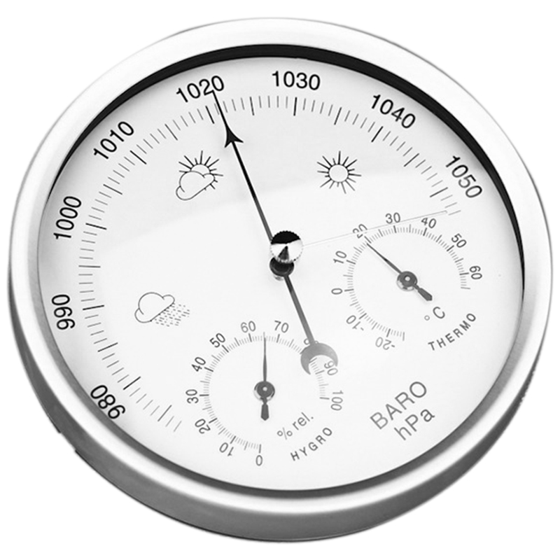 Garden Weather Station - Higrometer portabel dalam ruangan 3 In