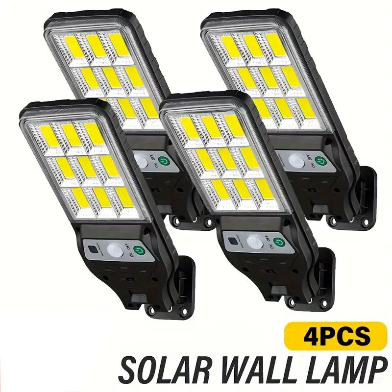 Smart Garden Solar Lights - 4 Buah Lampu Dinding Tenaga Surya