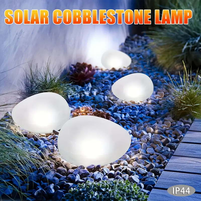 Smart Garden Solar Lights - 1/2 Pak Lampu Kerikil Surya –