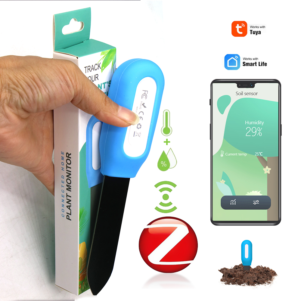 Sensor Tanah Zigbee Pintar unt - Smart Garden Zigbee ulasan dan harga