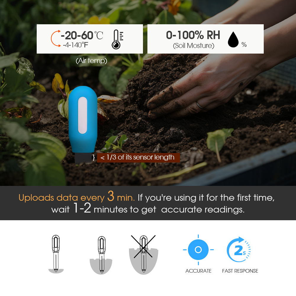 Sensor Tanah Zigbee Pintar unt - Smart Garden Zigbee ulasan dan harga