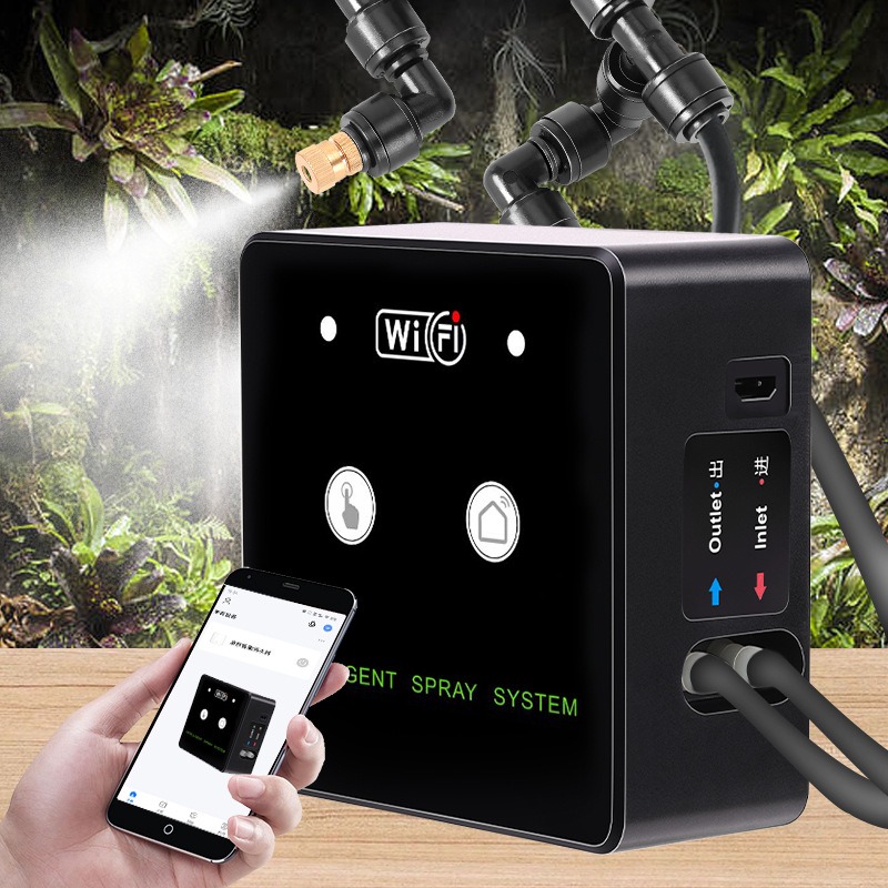 Hutan hujan Sprayer kontrol Wi - Smart Garden Irrigation System ulasan dan harga