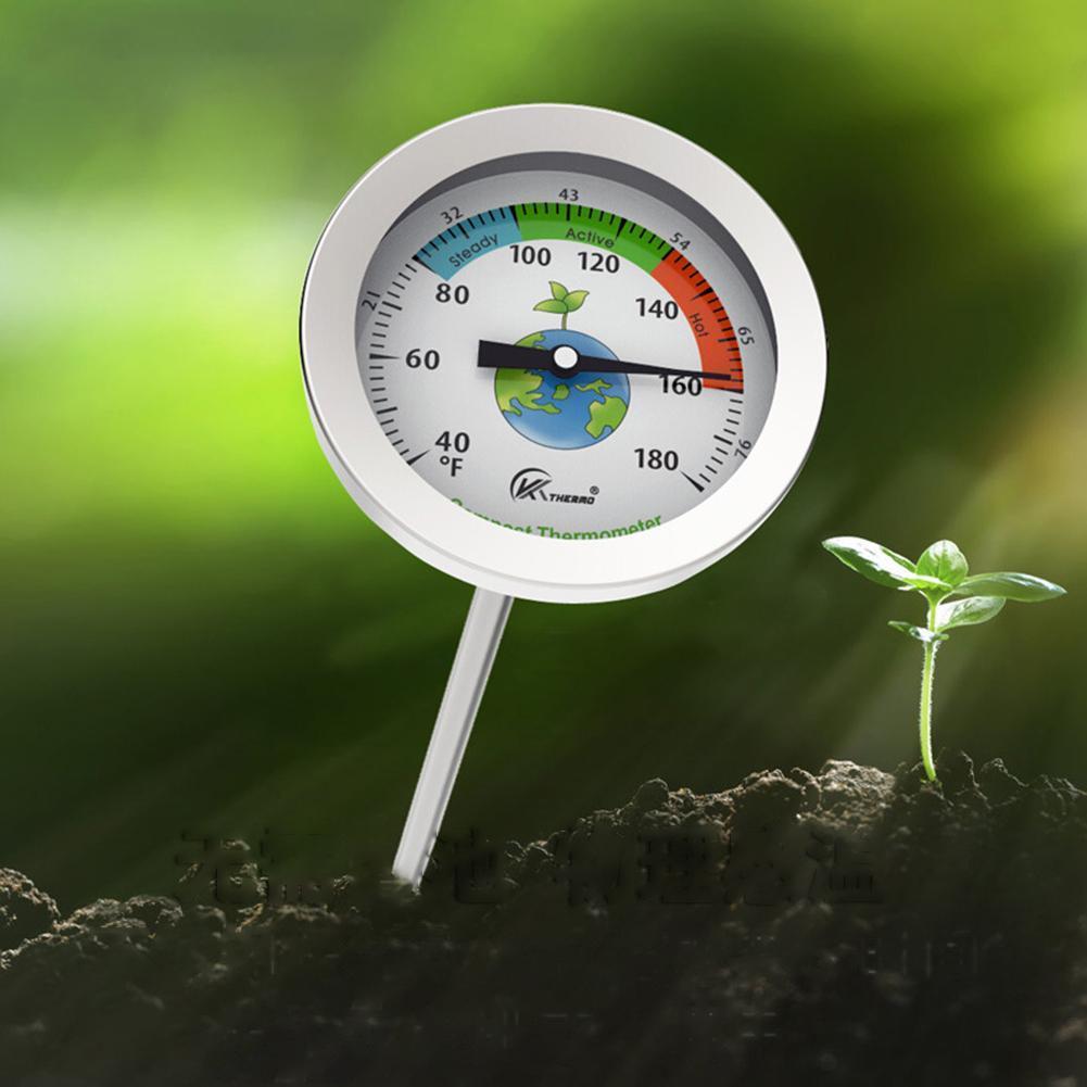 Termometer Tanah Kompos dengan - Garden Weather Station ulasan dan harga