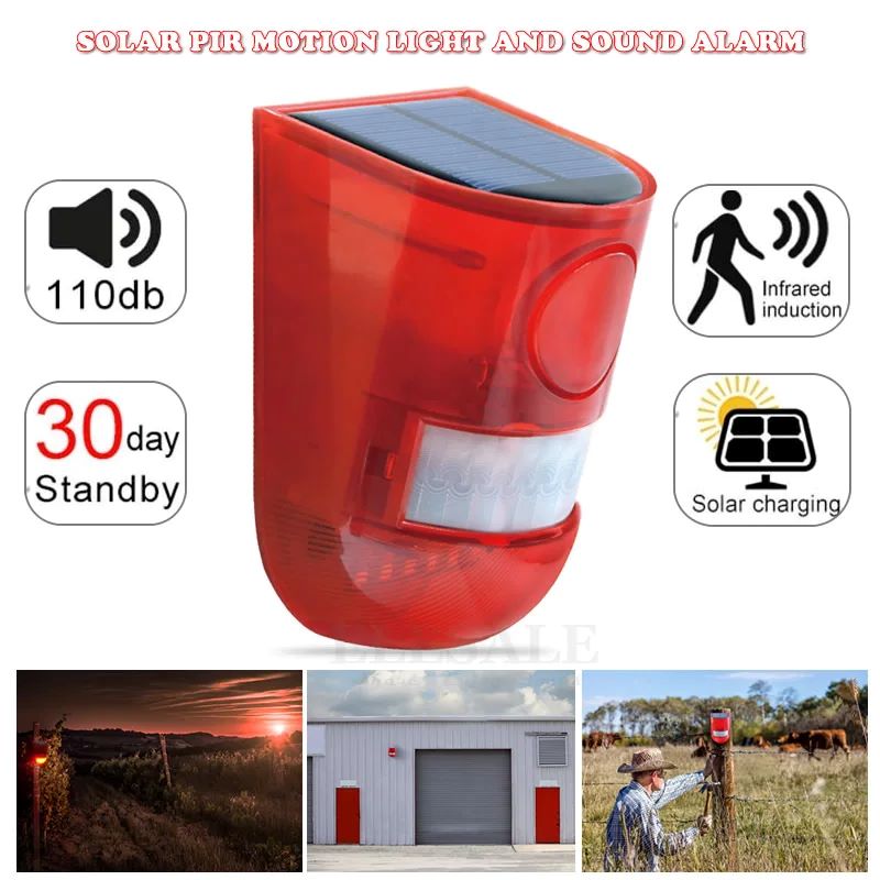 Lampu Alarm Tenaga Surya Tahan - Smart Garden Solar Lights ulasan dan harga