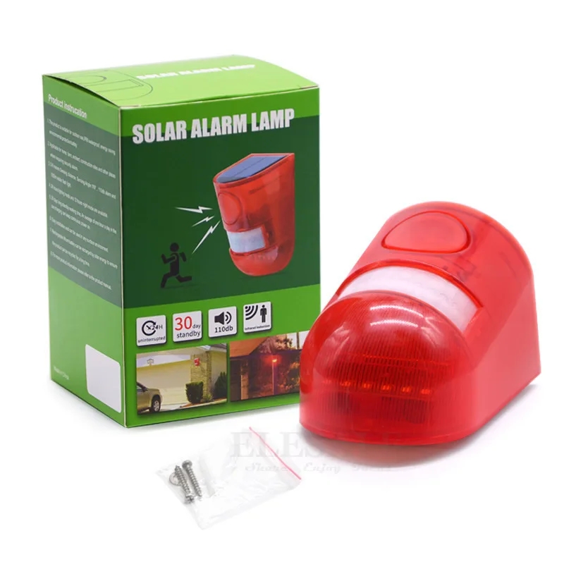 Lampu Alarm Tenaga Surya Tahan - Smart Garden Solar Lights ulasan dan harga