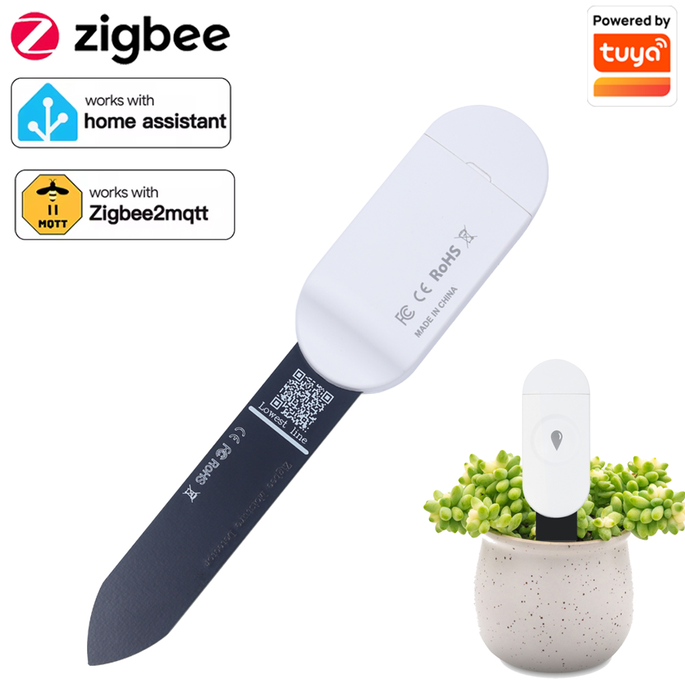 Tuya Zigbee Detektor Kelembapa - Smart Garden Zigbee ulasan dan harga