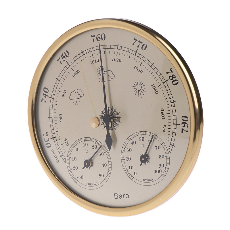 Barometer Tekanan Kelembaban R - Garden Weather Station ulasan dan harga