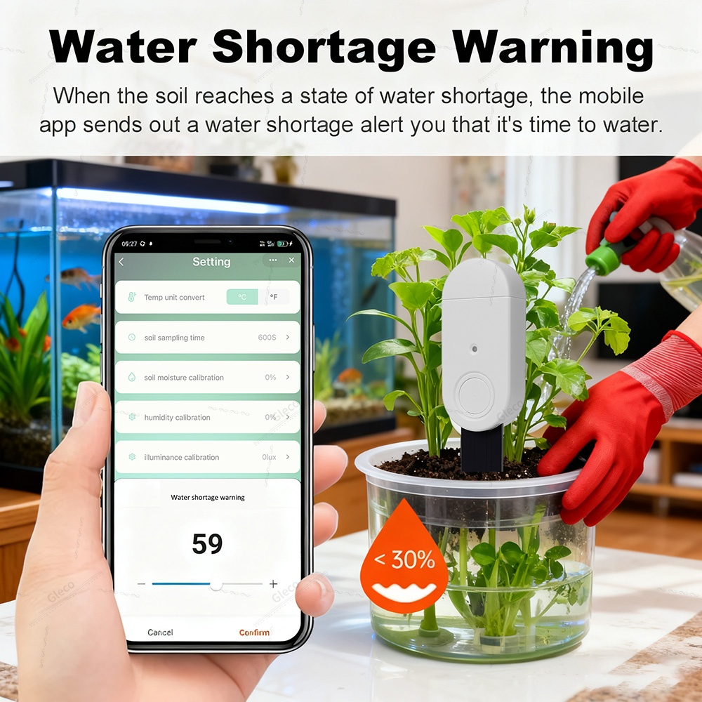 Sensor Kelembapan Tanah Zigbee - Smart Garden Zigbee ulasan dan harga