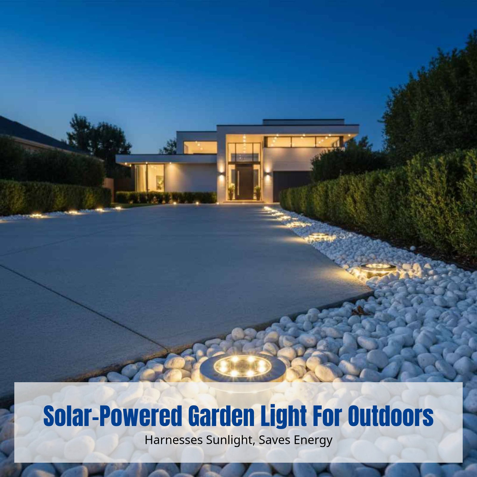 Lampu Taman Tenaga Surya, Lamp - Smart Garden Solar Lights ulasan dan harga