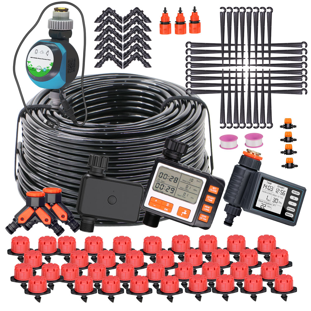 50-5M 1/4 inci selang dripper  - Smart Garden Project ulasan dan harga