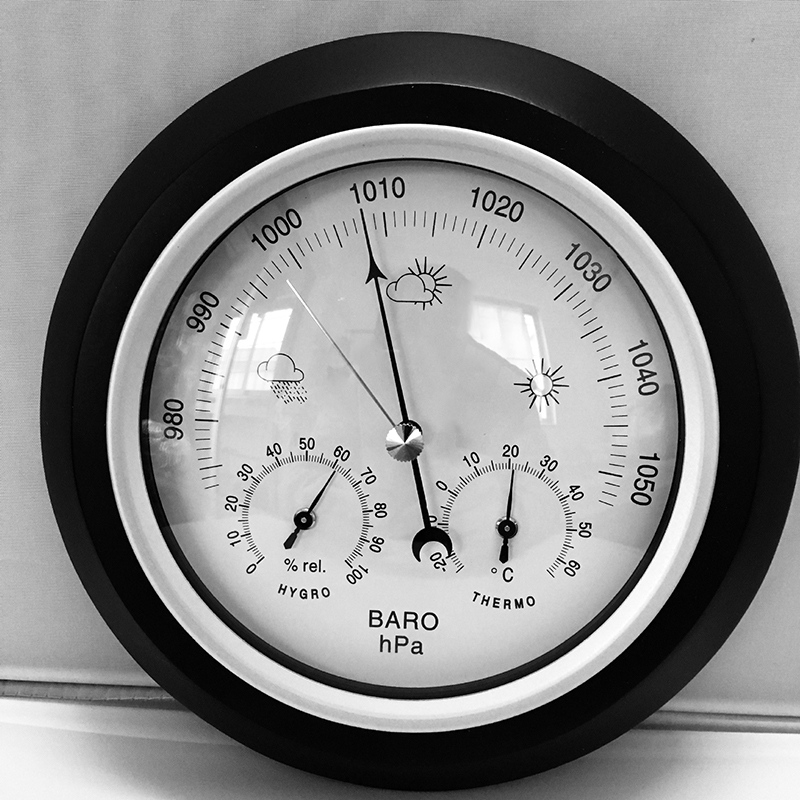 Higrometer portabel dalam ruan - Garden Weather Station ulasan dan harga