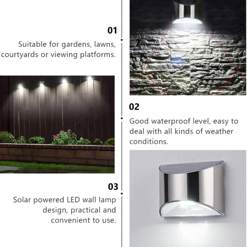 2 Buah Lampu Taman Tenaga Sury - Smart Garden Solar Lights ulasan dan harga