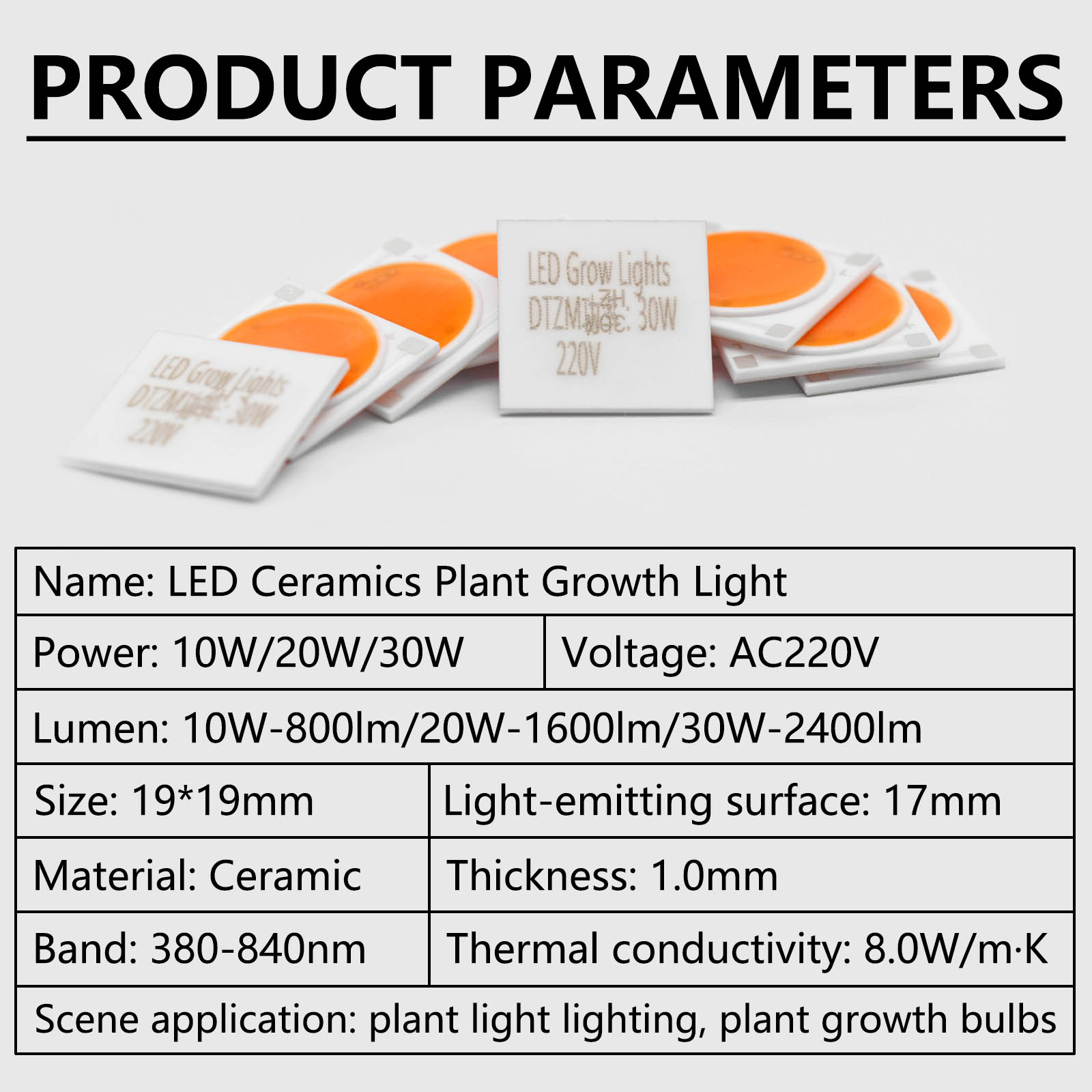 5 buah Chip COB LED dasar kera - Plant Grow Light Full Spectrum ulasan dan harga