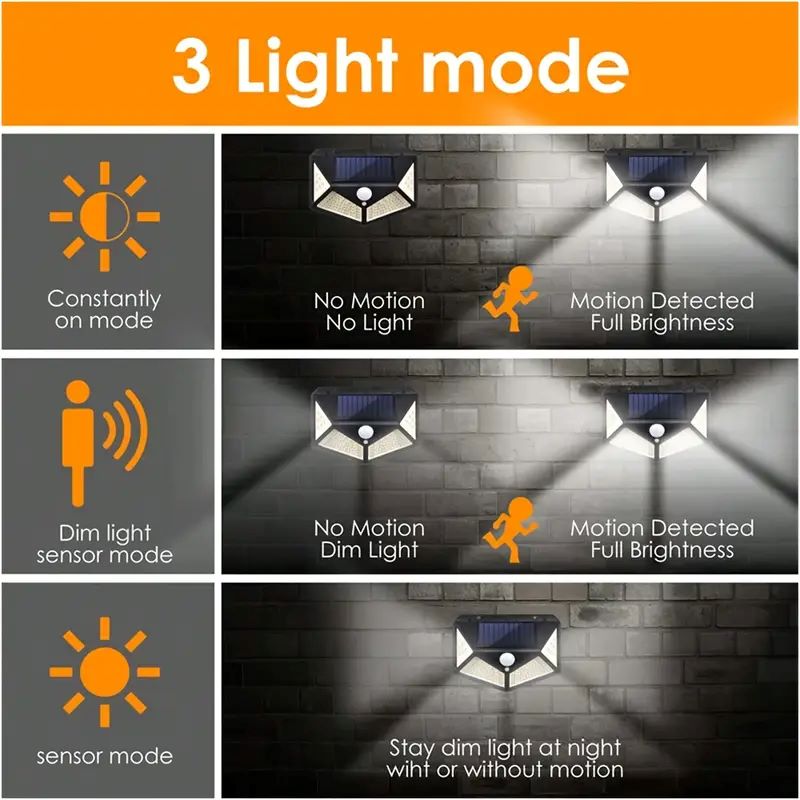 Lampu Taman Tenaga Surya 100LE - Smart Garden Solar Lights ulasan dan harga
