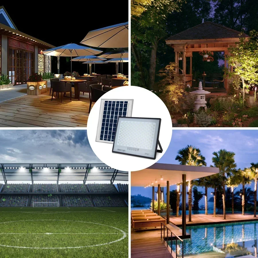 Lampu tenaga surya 500W, lampu - Smart Garden Solar Lights ulasan dan harga
