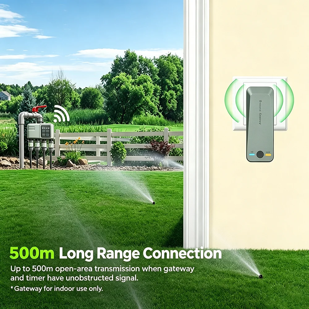 Pengatur Waktu Penyiraman Tama - Smart Garden Tools ulasan dan harga