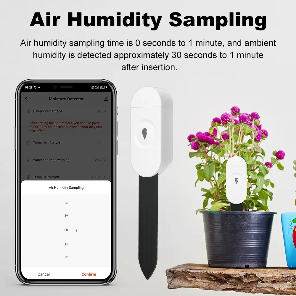 Detektor Kelembapan Suhu Zigbe - Smart Garden Zigbee ulasan dan harga