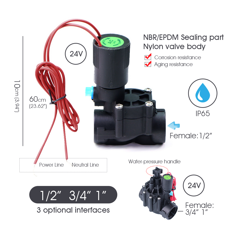 Selang taman katup Solenoid pe - Smart Garden Zone ulasan dan harga